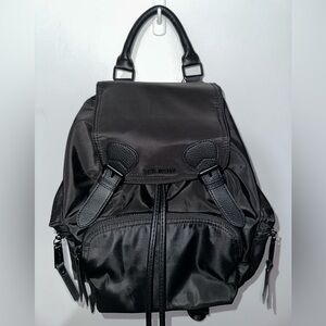 Steve Madden Charcoal and Black Backpack